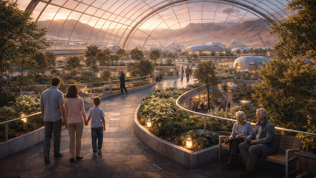 Mars Settlement Society project