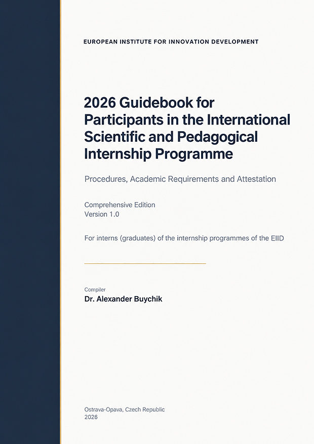 2026 guidebook for participants in the international scientific and pedagogical internship programme:
                                Procedures, academic requirements and attestation